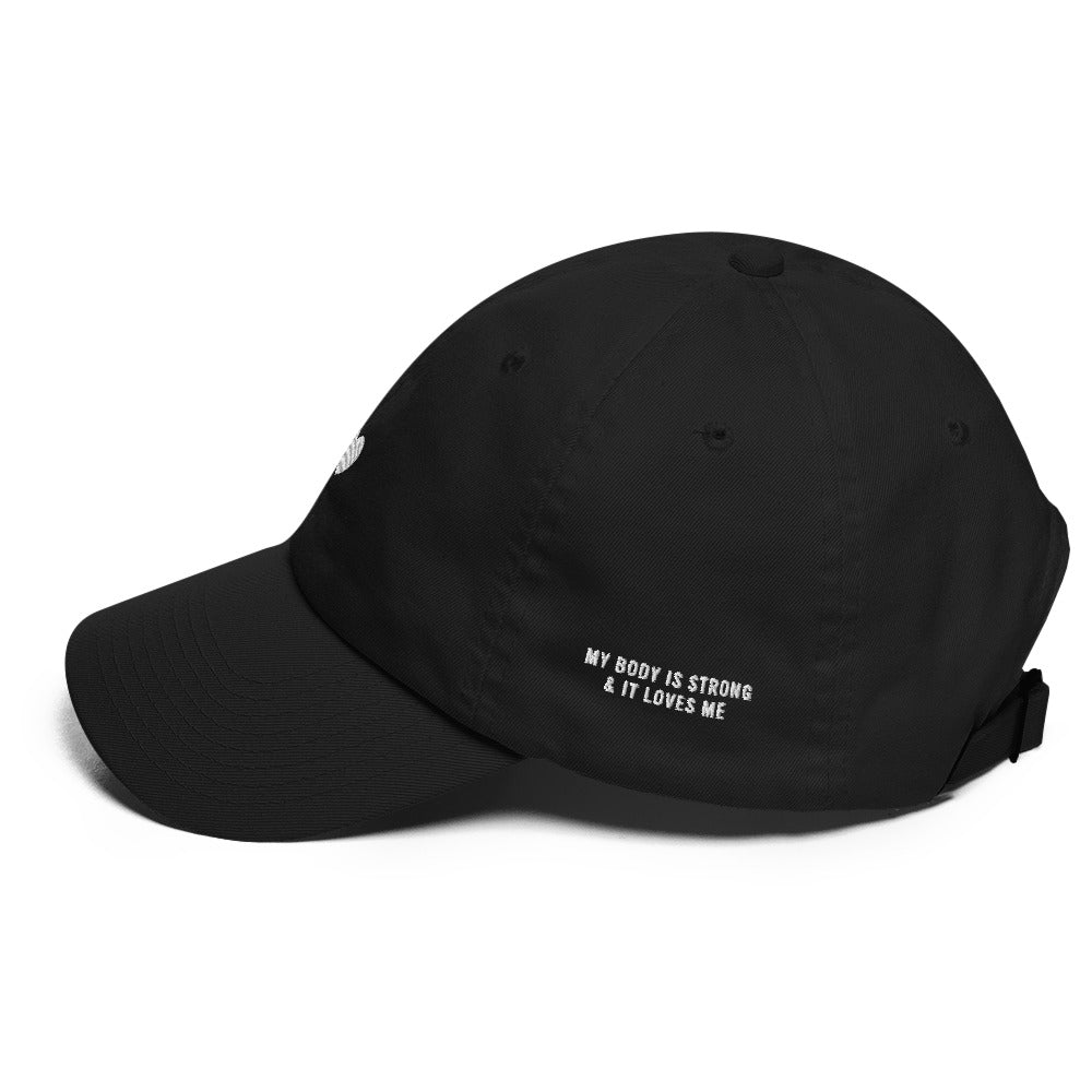 I Am Strong Dad Hat - Side Quote