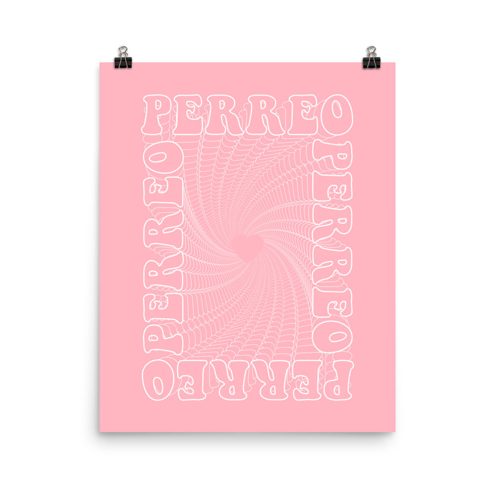 Perreo X4 Print - Pink